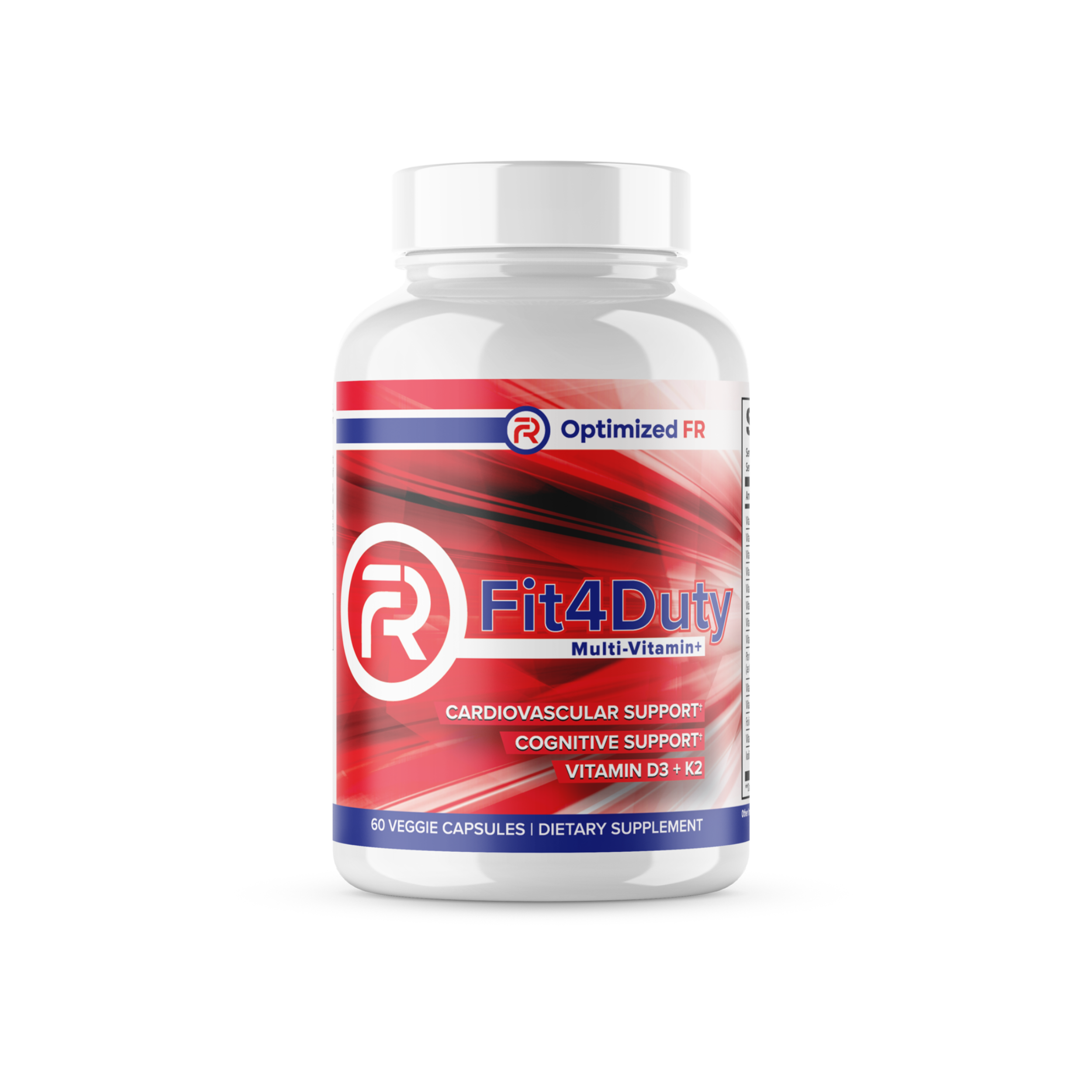 Fit4Duty Multivitamin+ by Optimized FR