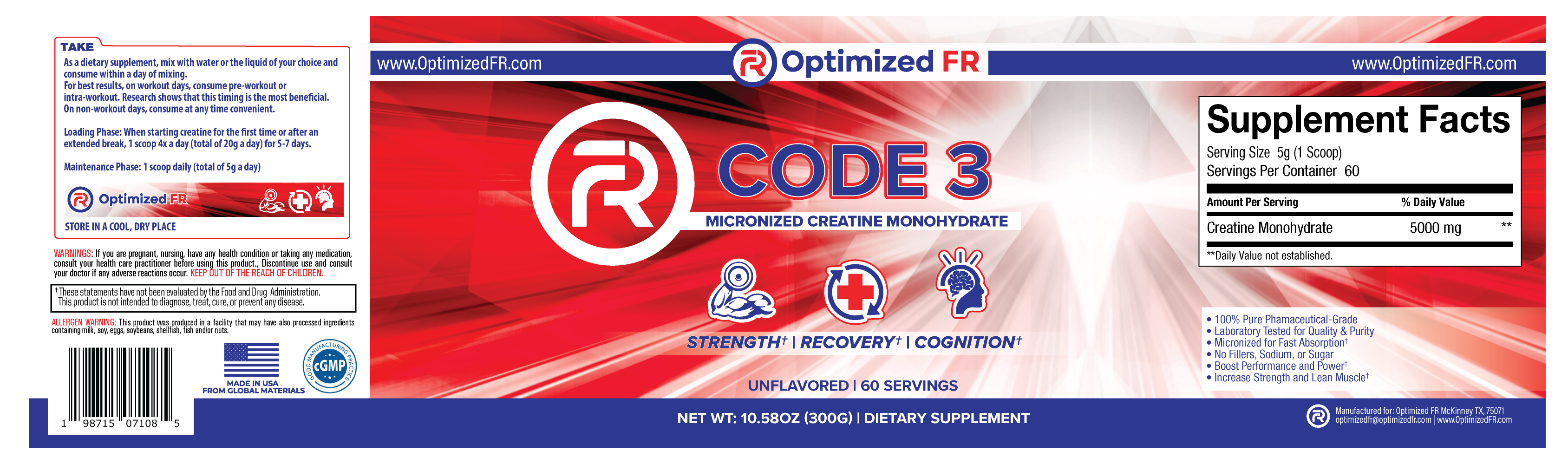 Code 3 Creatine