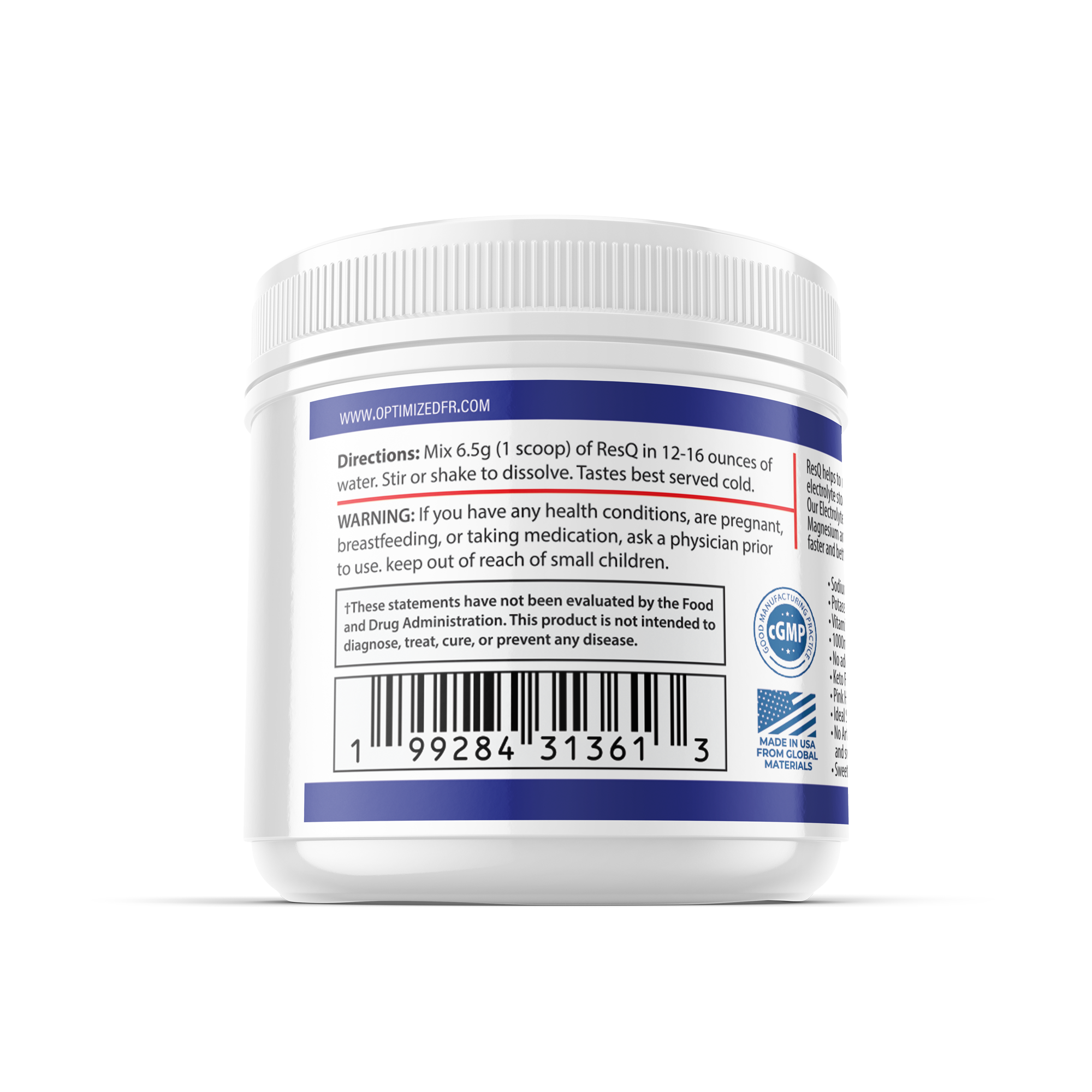 ResQ Rehydration Matrix